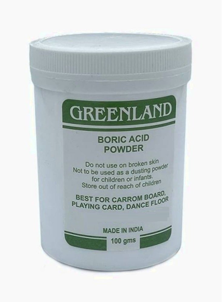 Greenland Boric Acid Powder 100 G for Skin Care