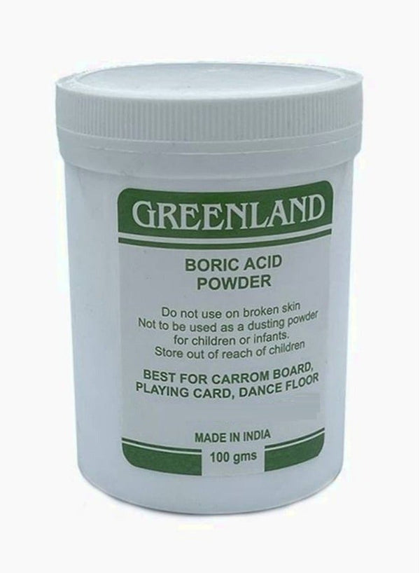 Greenland Boric Acid Powder 100 G for Skin Care