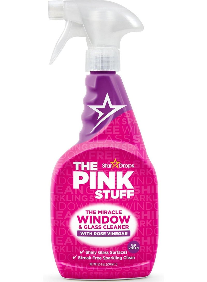 Stardrops Miracle Window Cleaner with Rose Vinegar 750 ML