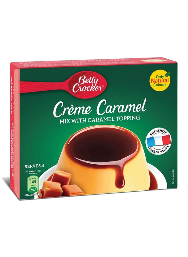 Betty Crocker Creme Caramel Mix with Caramel Topping