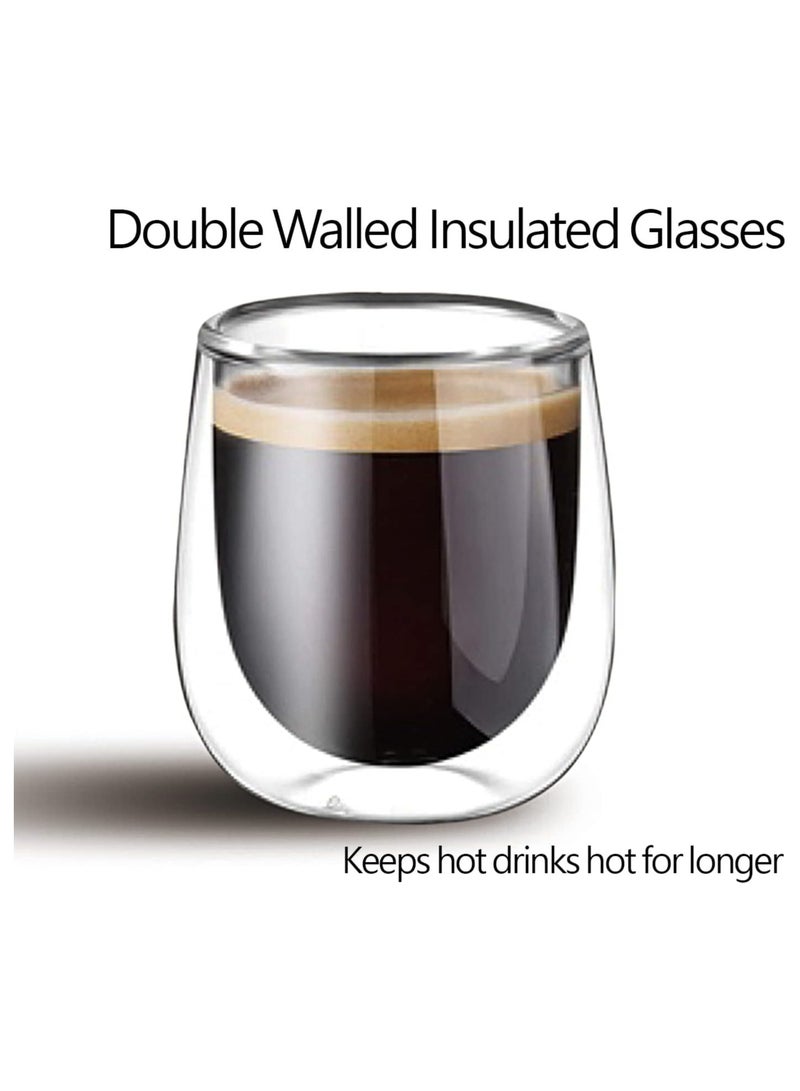 Double Wall Glass Cups Set - CUISINEART