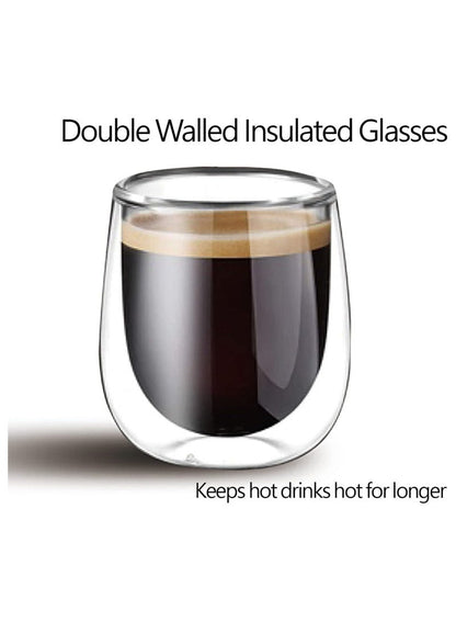 Double Wall Glass Cups Set - CUISINEART
