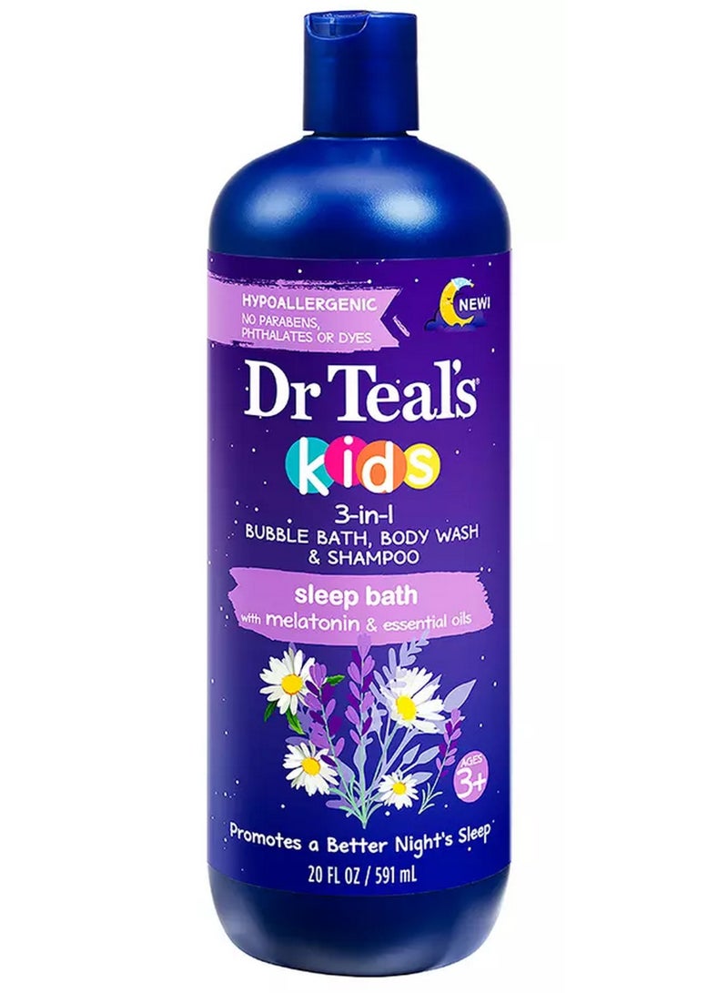 Dr Teal'S Kids 3 In 1 Sleep Bath 591 ML