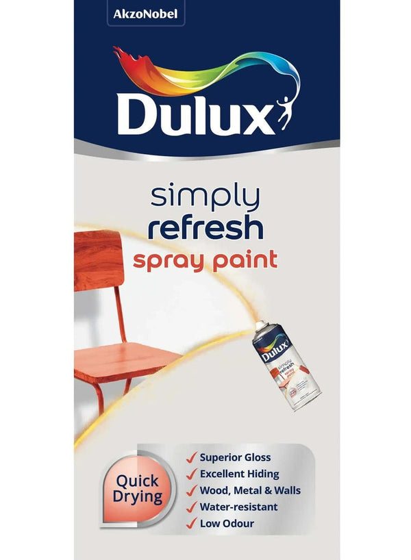 Dulux Simply Refresh Spray Paint 400 ML Gloss Dark Blue