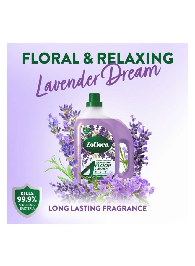 Zoflora Antibacterial Floor Cleaner 3L Lavender Dreams