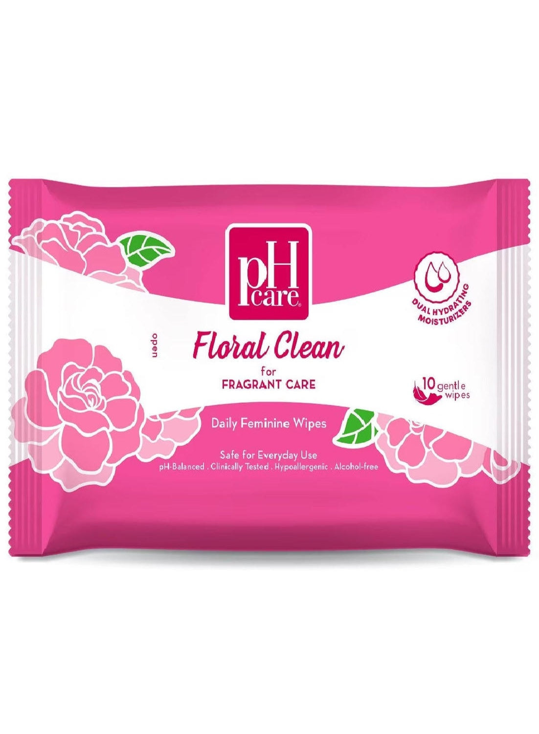 clean 10s, cool dry, daily feminine, daily feminine wipes, day takes, feminine wipes, feminine wipes floral, floral clean, floral clean 10s, hypoallergenic, one wipe, ph care, sensitive skin, wipes floral, wipes floral clean