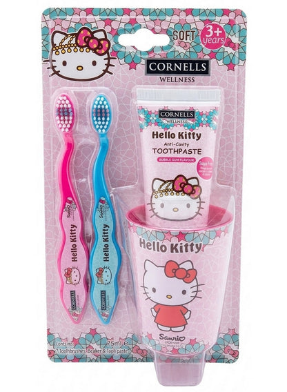 beaker toothpaste, care feels, cornells wellness, daily oral, good oral, gum health, gums fresh, hello kitty, make every, name hello, oral care, toothbrushes beaker, toothbrushes beaker toothpaste, type soft, worn make
