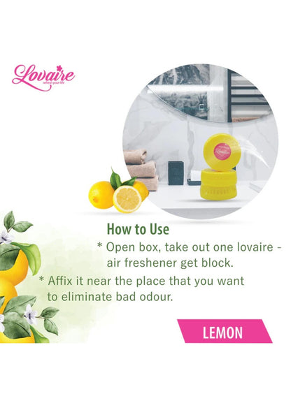 air freshner, air freshner lemon, bowl rim, cool dry, dutch & habro, flush key, freshner lemon, gel based, long term, lovaire toilet, lovaire toilet air, non toxic, toilet air, toilet air freshner, type gel