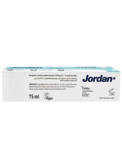 caries defense, caries defense toothpaste, cool dry, defense toothpaste, defense toothpaste vegan, jordan, mild yet, mint flavour, mint key, toothpaste vegan, toothpaste vegan mint, two 75ml, vegan, vegan mint, vegan mint flavour