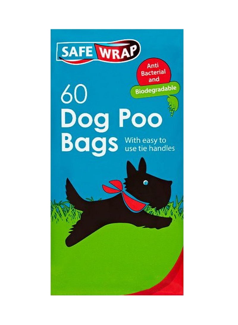 SAFE WRAP 60 Dog Poo Bags