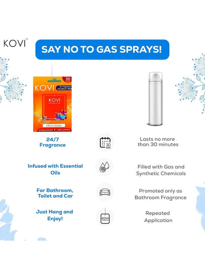 Kovi Power Pod Citrus Dozen 10G Air Freshener