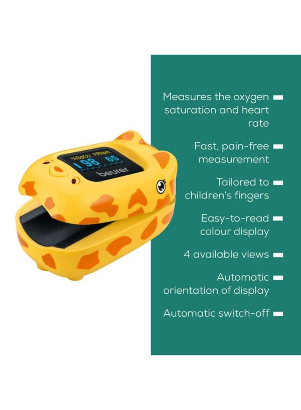 Beurer PO13 Kids Pulse Oximeter for Children