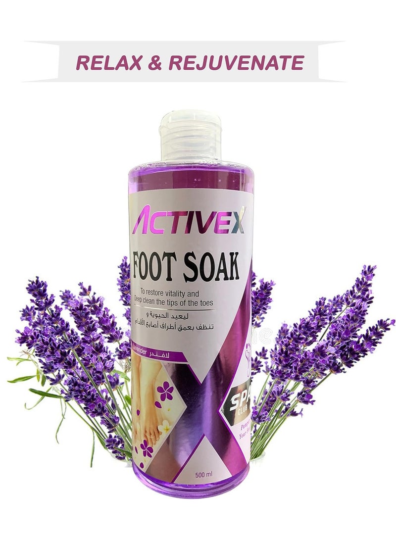 ACTIVEX Foot Soak Lavender 500 ML