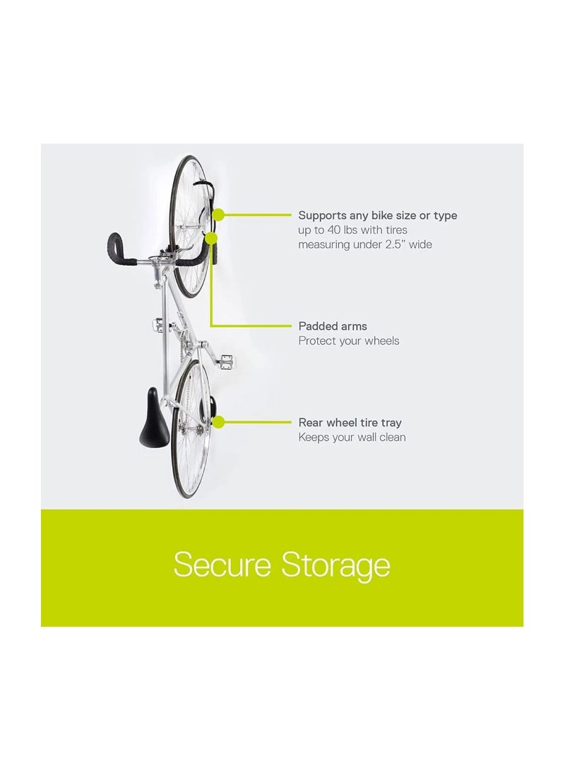 Delta Heavy Duty Single Bike Wall Mount