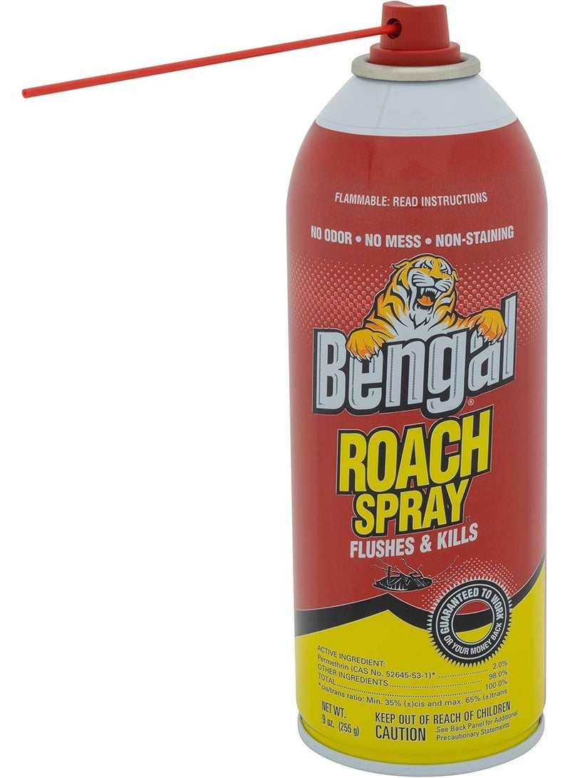 Bengal Roach Spray 255G – Odorless & Stain Free