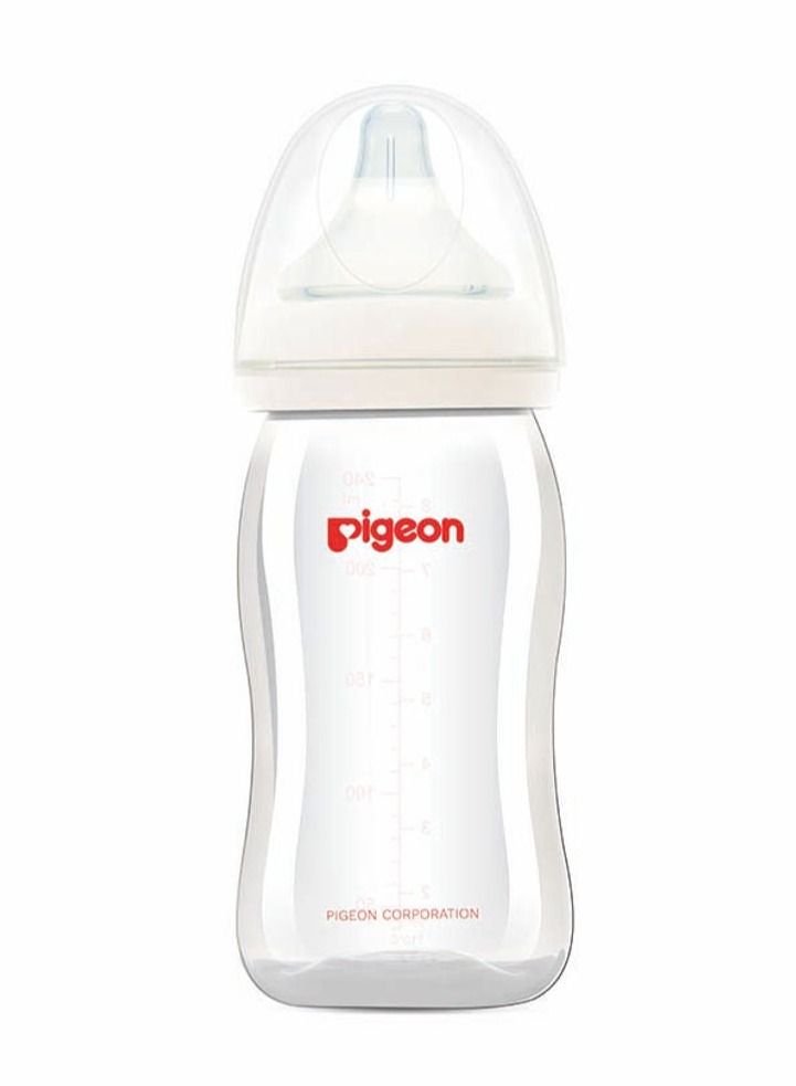 Pigeon Wide Neck Plastic Bottle 240ML