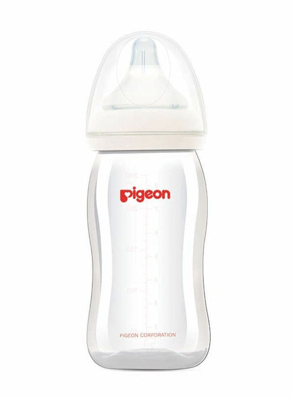 Pigeon Wide Neck Plastic Bottle 240ML