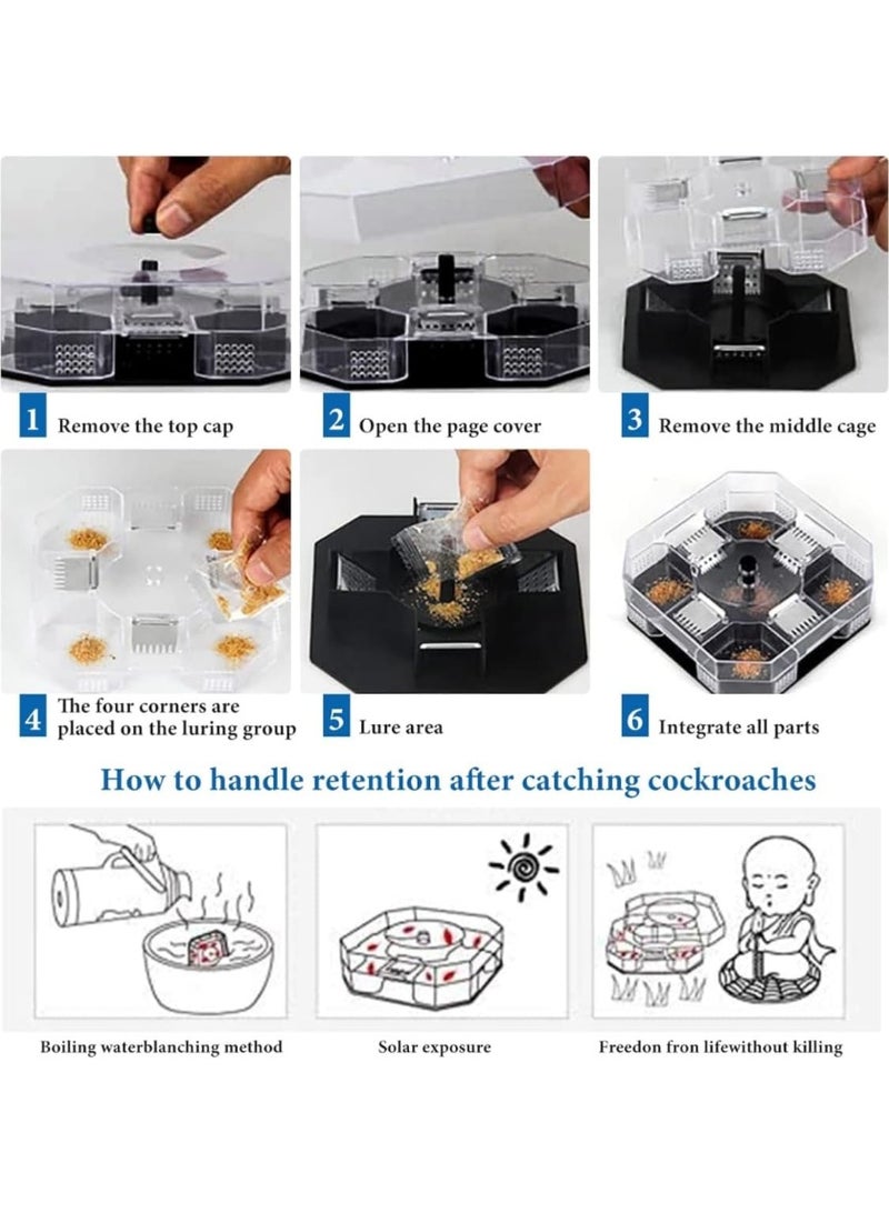 PODO Cockroach Trap - Pet Friendly Indoor Roach Killer