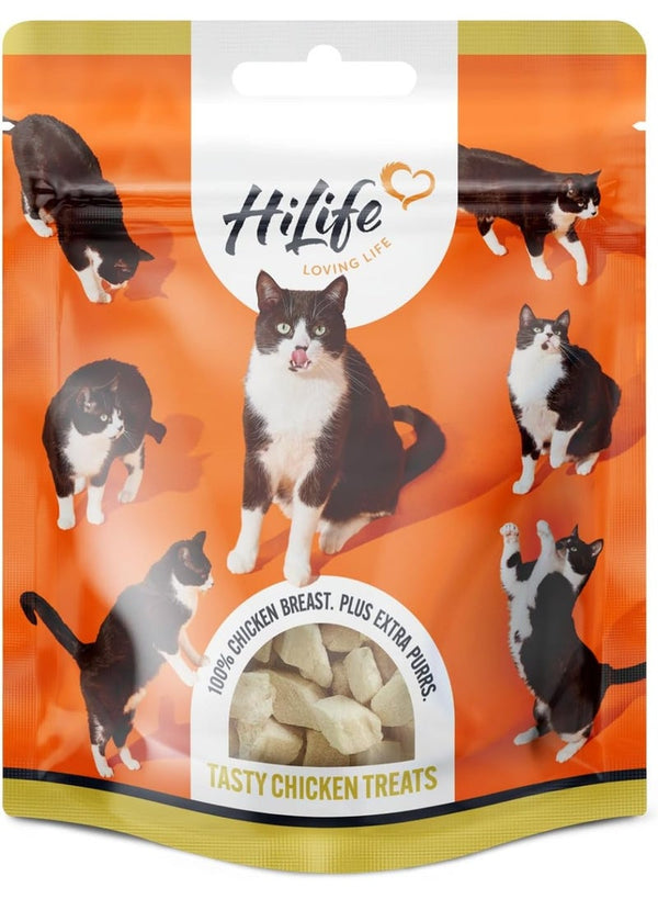 HiLife Chicken Breast Cat Treats 10G - Premium Quality