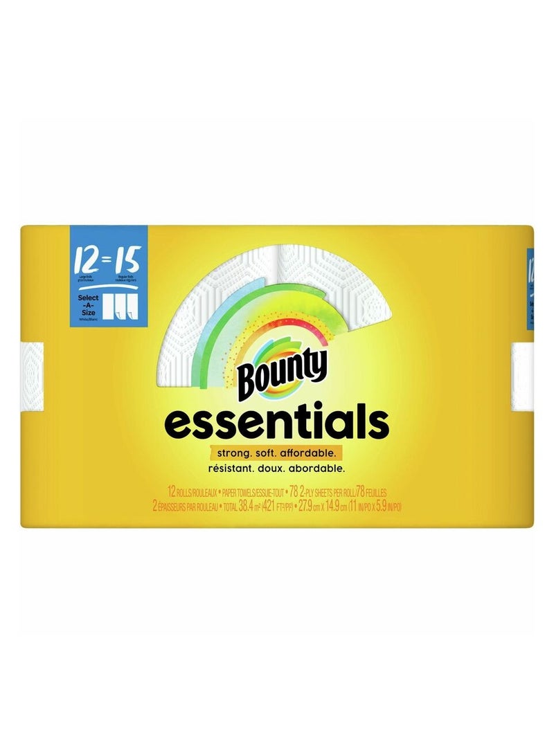 Bounty Essentials Select-A-Size Paper Towels