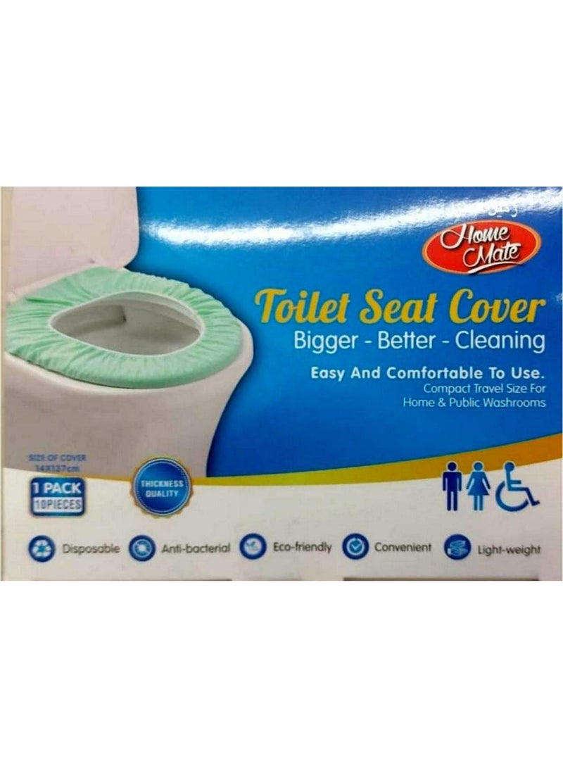 Home Mate Toilet Seat Cover 10 Pcs Pack