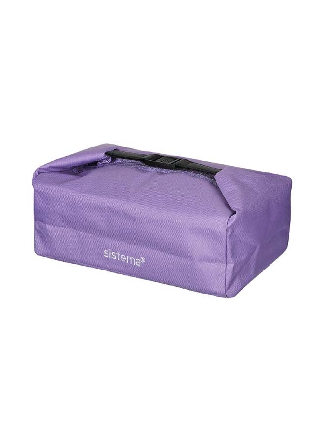 Sistema Lunch Bag Lilac - Insulated Convenience
