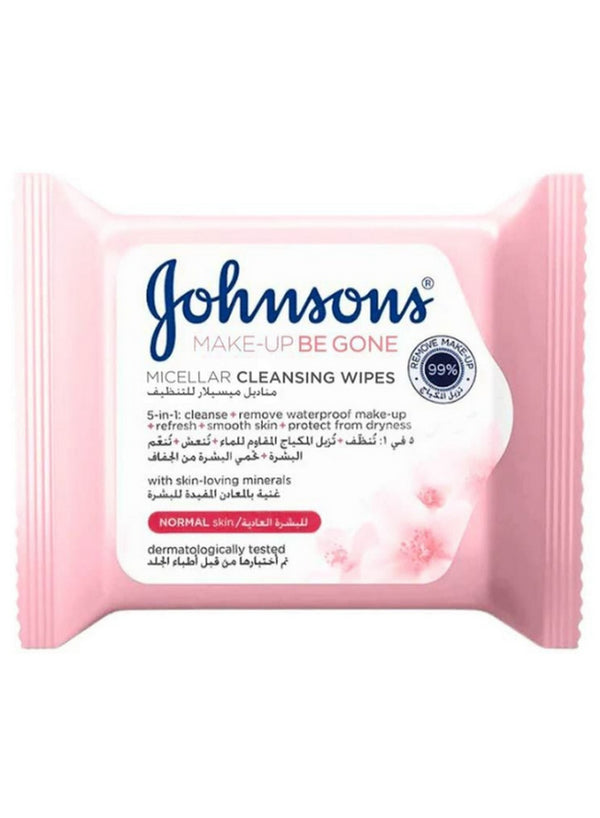 dermatologically tested, eye area, face eyes, johnson s, lift away, makeup remover, makeup remover wipes, micellar makeup, micellar makeup remover, normal skin, one care, one wipe, remover wipes, skincare, waterproof