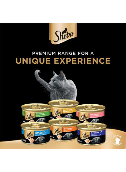 Sheba Succulent Chicken Breast Wet Cat Food 85g