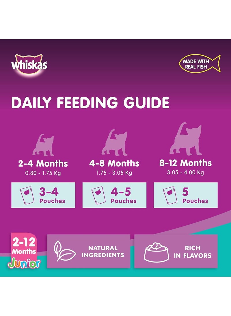Whiskas Junior Tuna in Jelly Wet Kitten Food