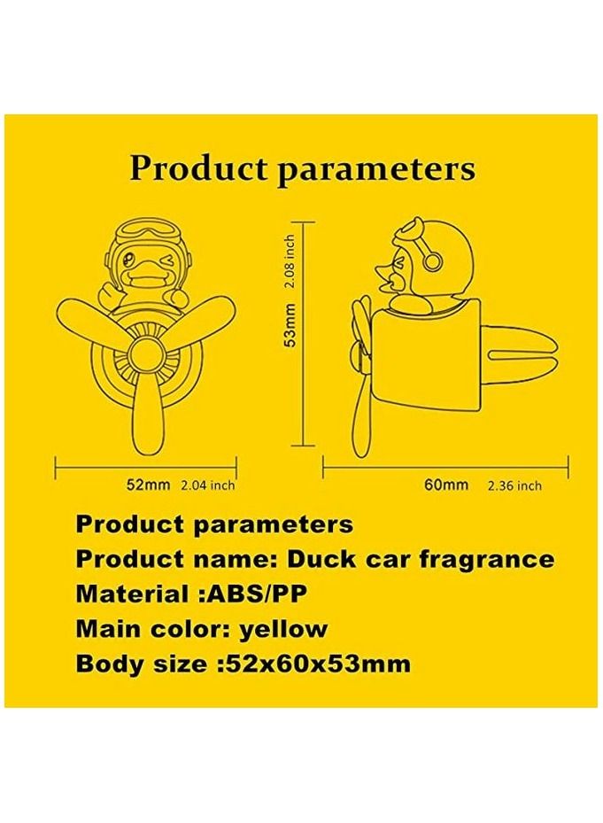 B.Duck Pilot Car Fragrance Yellow