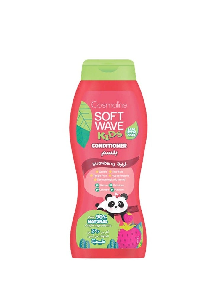 Cosmaline Soft Wave Kids Conditioner Strawberry 400 ML