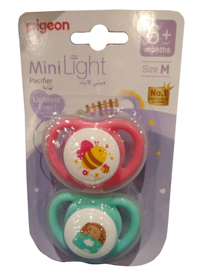 Pigeon Minilight Pacifier Twin - Assorted