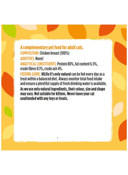 HiLife Chicken Breast Treats 10G Bag
