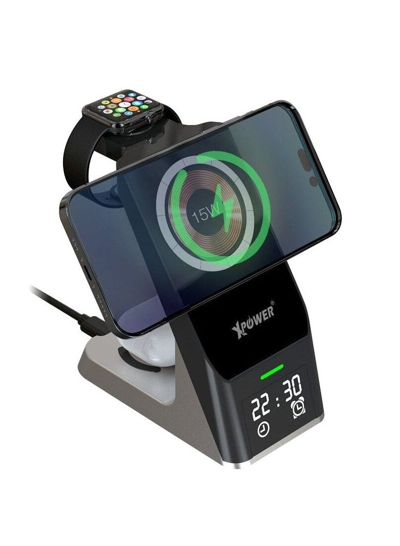 Xpower 6-In-1 Magnetic Wireless Charging Station