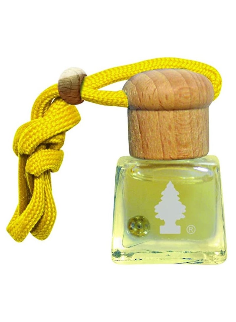 Little Trees Lemon Car Air Freshener Bottle