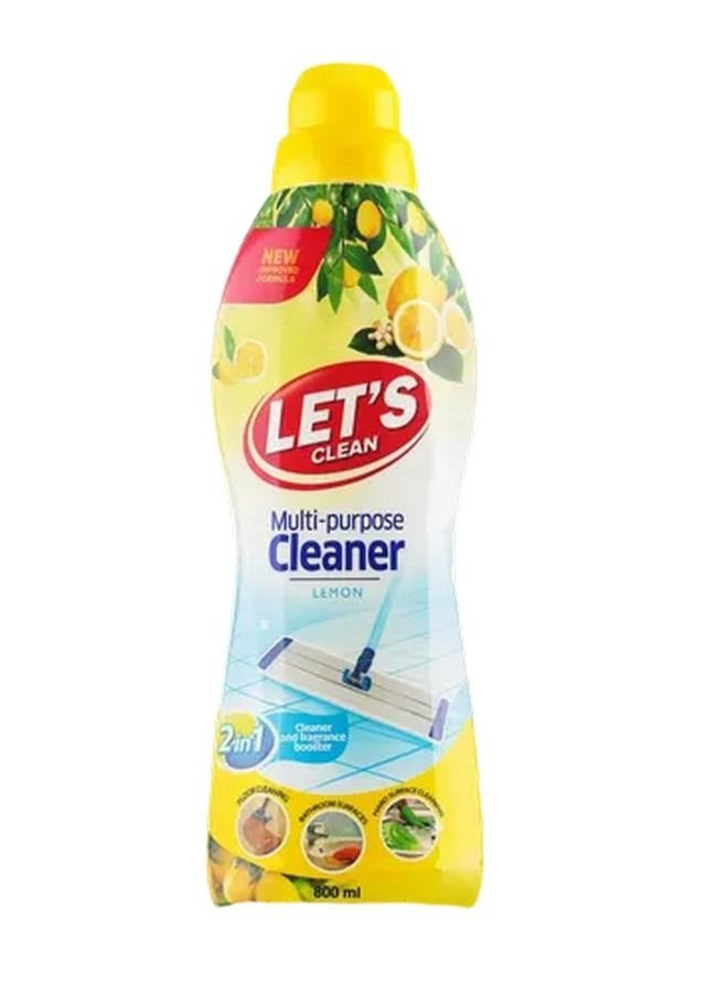 LET'S CLEAN Multi-Purpose Lemon Cleaner 800ml