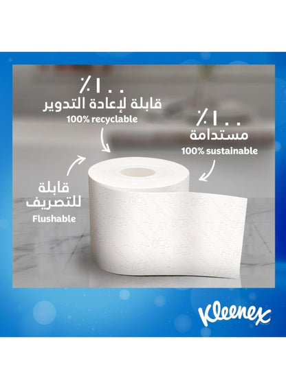 Kleenex Dry Soft Toilet Paper Rolls - 20 Rolls