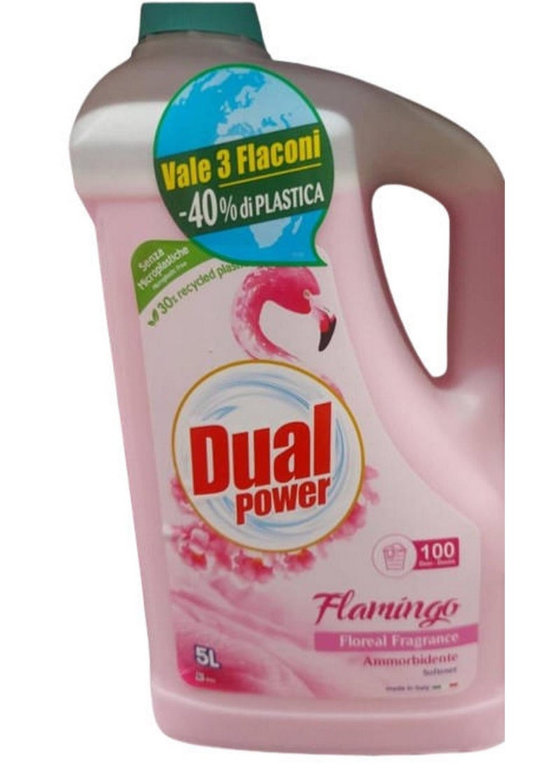 Dual Power Laundry Conditioner 5L - Premium Flamingo