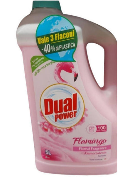 Dual Power Laundry Conditioner 5L - Premium Flamingo