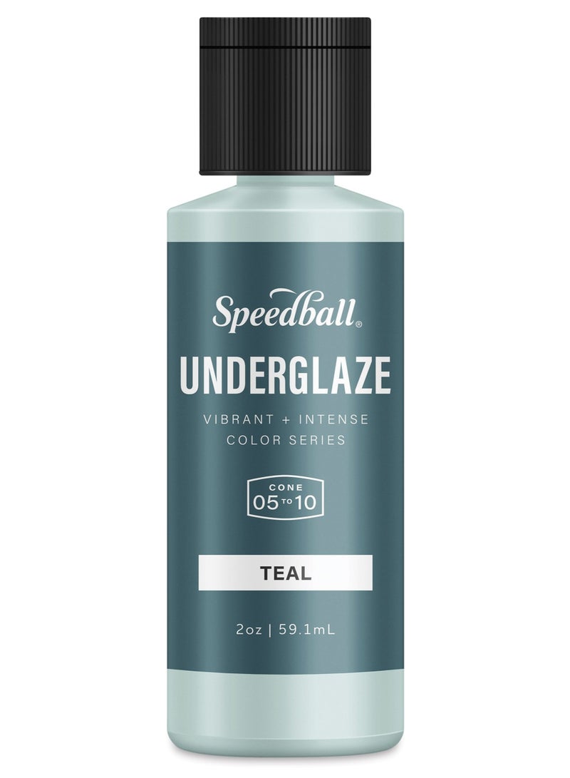 Speedball Ceramic Underglaze Teal 59.1 ML