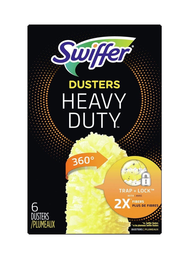 Swiffer Heavy Duty Duster Refill 6 Pcs Pack