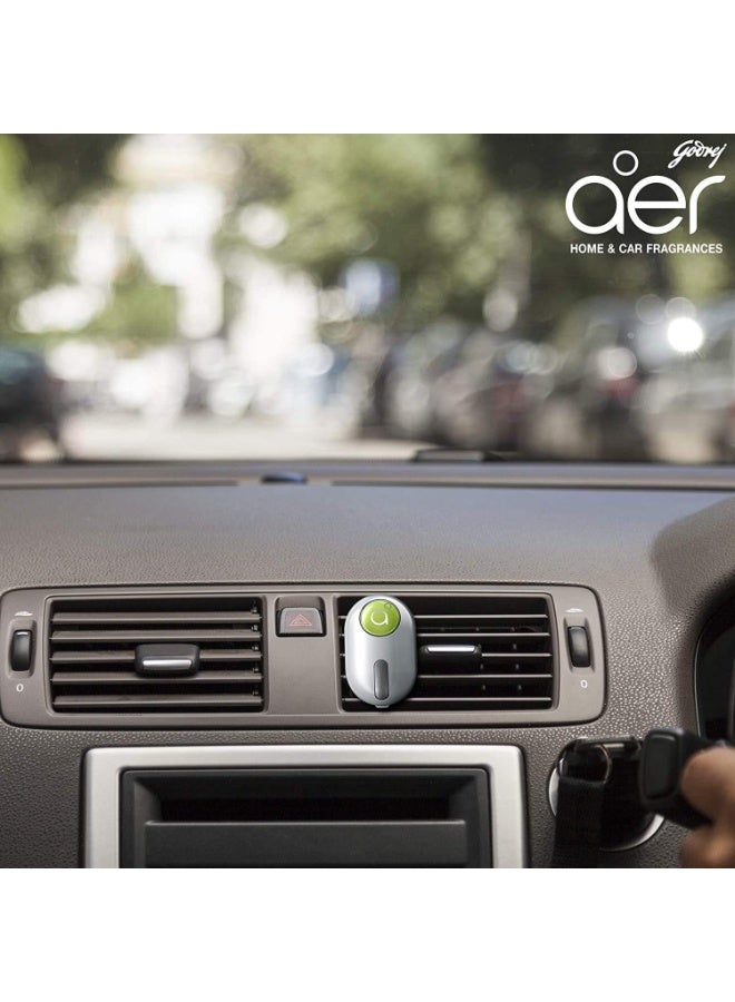 Godrej Aer Click Car Vent Air Freshener - Fresh Lush Green