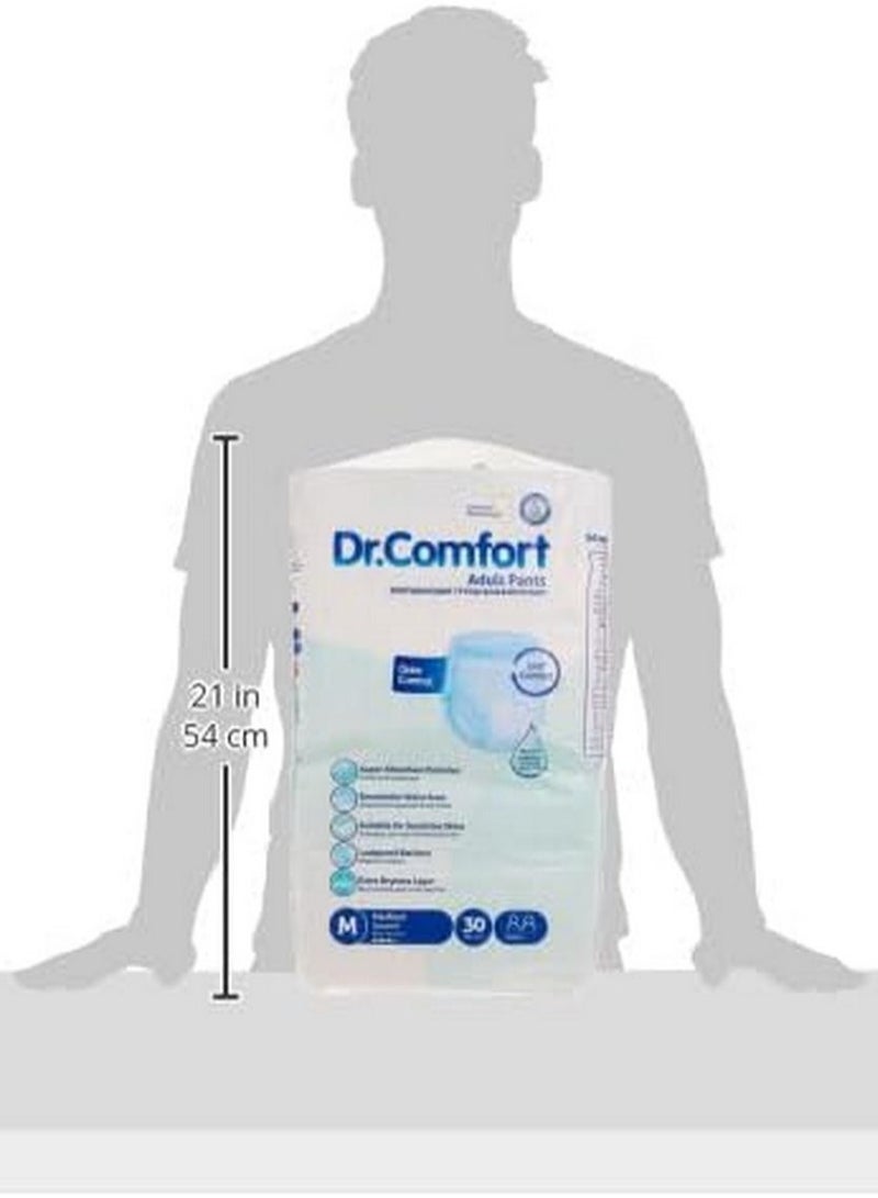 Dr. Comfort Medium Adult Diaper Pants for Comfort