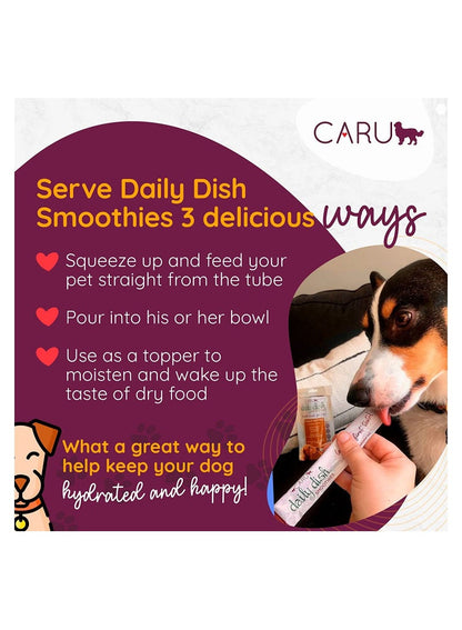 Premium Chicken Smoothies Dog Food by CARU