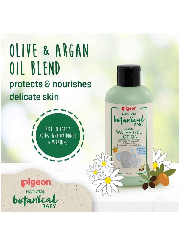Pigeon Natural Botanical Baby Water Gel Lotion 200mL
