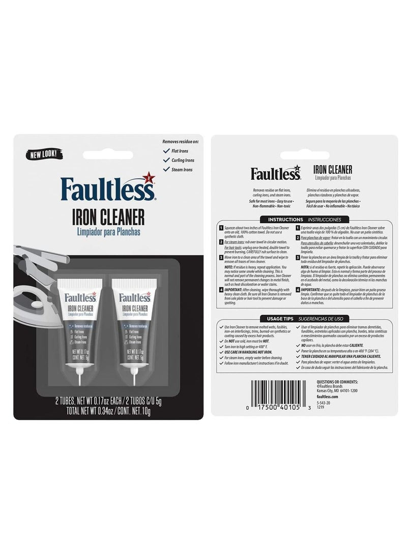 Faultless Hot Iron Cleaner for Perfectly Clean Irons