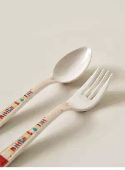 Disney Baby Minnie Mouse Fork and Spoon Set