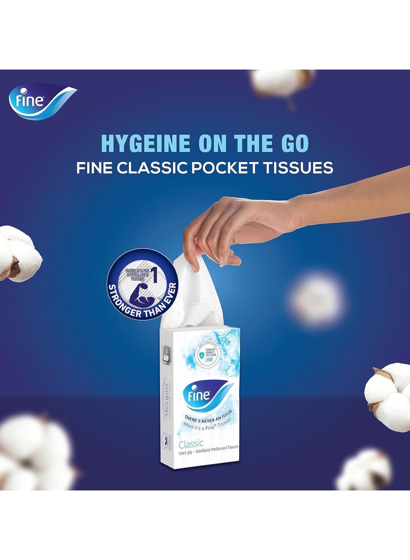 Fine Pocket Facial Tissue - Premium Quality Comfort