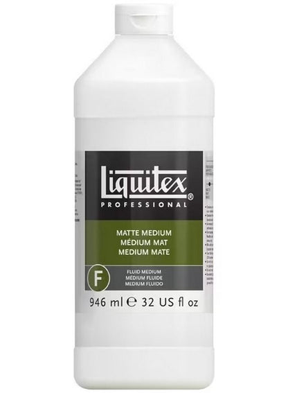 Liquitex Matte Fluid Medium 946 ML - Premium Office Supplies