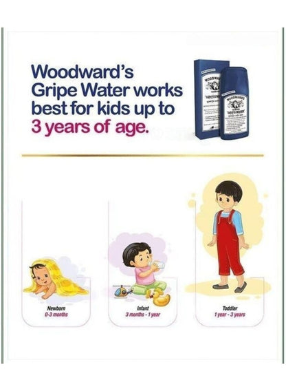 age always, aged one, baby care, dill seed, effect due, free sugar, gripe water, infant care, name gripe, one month, seed oil, sugar free, wind colic, woodward s